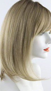 12FS8 | Light Gold Brown, Light Natural Gold Blonde and Pale Natural Gold-Blonde Blend, Shaded with Medium Brown