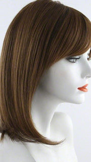 4/27/30 GERMAN CHOCOLATE | Darkest Brown Evenly Blended and Tipped with Light Red-Gold Blonde and Red-Gold Blend 