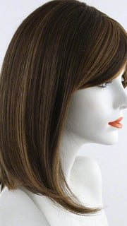 6F27 | CARAMEL RIBBON | Dark Brown with Light Red-Gold Blonde Highlights and Tips