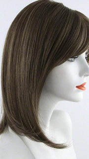 8RH14 HOT COCOA  | Medium Brown with 33% Medium Natural Blonde Highlights