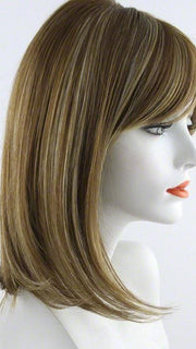 FS26/31 | Medium Red-Gold Brown and Light Gold Blonde Blend with Light Gold Blonde Bold Highlights