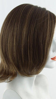 6F27 CARAMEL RIBBON  | Dark Brown with Light Red-Gold Blonde Highlights and Tips