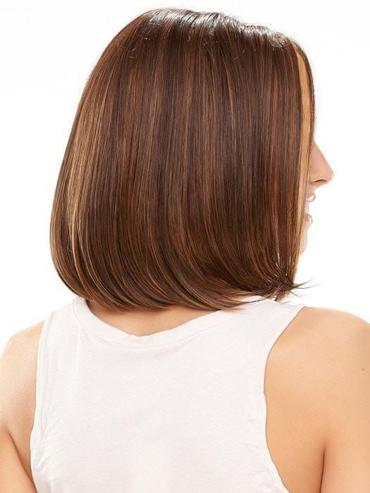 This classic chin length bob can be worn as it comes or styled with heat
