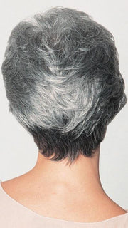 56F51 OYSTER | Light Grey with 20% Medium Brown Front, graduating to Grey with 30% Medium Brown Nape