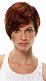 Natalie by Jon Renau: Color 131T4 Brandy (Plum Red & Dk Brown Blend w/ Plum Red Tips)