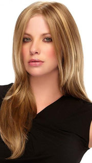 AMANDA by Jon Renau in 24BRH18 | Dark Natural Ash Blonde with 33% Light Gold Blonde Highlights