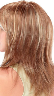 FS26/31 | Medium Red-Gold Blonde and Light Natural Gold Blonde Blend with Light Natural Gold Blonde Bold Highlights