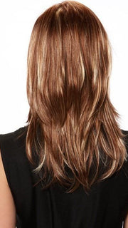 FS27 | Medium Red-Gold Brown and Light Red-Gold Blonde Blend with Light Red-Gold Blonde Bold Highlights