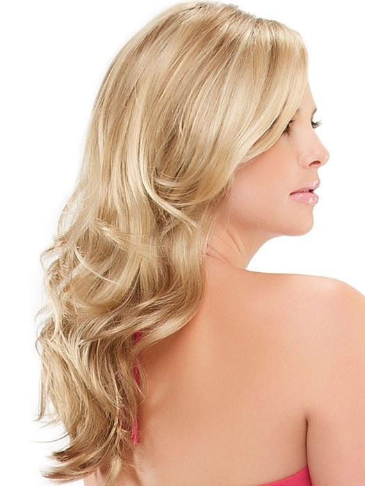 The hand tied monofilament top allows each hair to swivel freely adding to the natural appearance