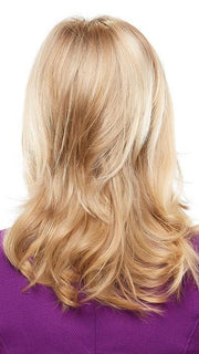 Mid-length top piece with layers