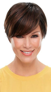 The side bang can be trimmed or thinned | Color: 1BRH30