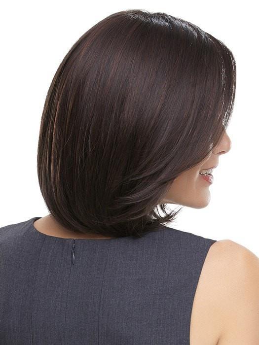 Smooth and sleek synthetic hair 