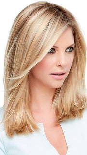 The monofilament top provides multi-directional styling and looks like natural hair growth