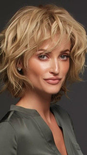 SOPHIA by Jon Renau in 12FS8 | Medium Natural Gold Blonde, Light Gold Blonde, Pale Natural Blonde Blend, Shaded with Dark Brown