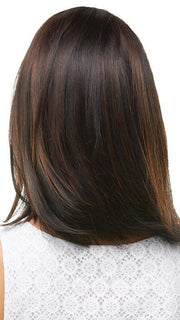 1BRH30 CHOCOLATE PRETZEL | Soft Black with 33% Gold-Red Highlights