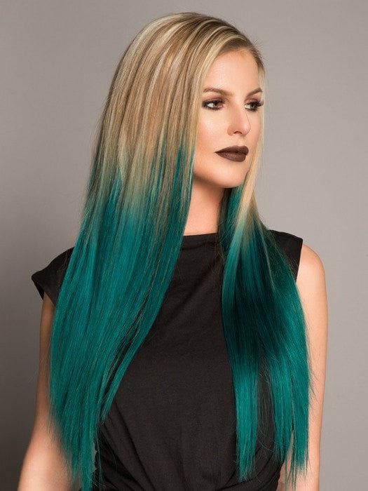 Color #18/TEAL | Kylie Hair Kouture by Bellami