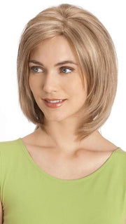 Hand Tied, Monofilament cap that allows styling versatility