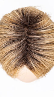 SAHARA BEIGE ROOTED 26.20.25 | Light Golden Blonde, Light Strawberry Blonde and Lightest Golden Blonde Blend with Dark Shaded Roots