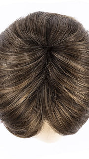 TEAK BROWN SHADED 12.20.8 | Medium/Lightest Brown blend with Light Strawberry Blonde and Shaded Roots