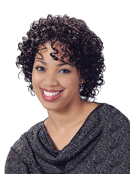 Awa by Motown Tress | Curly Wig for Black Women | CLOSEOUT