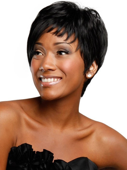 Color 1 (Jet Black) | Angled Tomboy by Sherri Shepherd - NOW | CLOSEOUT | 25% OFF - WigOutlet.com