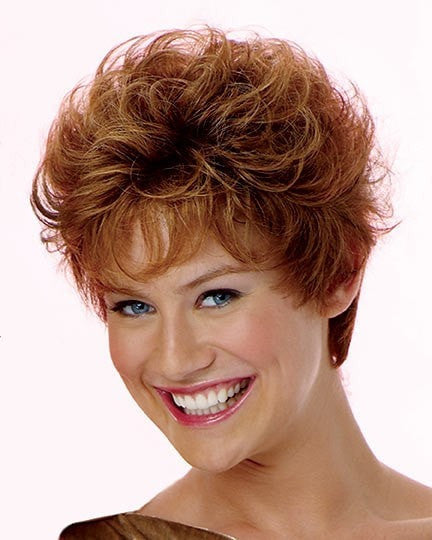 Color R3025S = Glazed Cinnamon: Med Red Brown w/ Ginger Highlights on Top | Overture by Raquel Welch