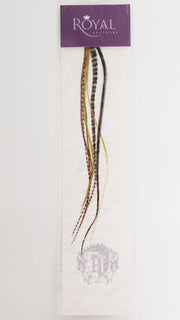 HAIR FEATHERS | GREEN & RED