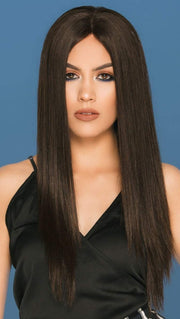 CHRISTINA PETITE by WIGPRO in 1B | Off Black (This piece has been styled and straightened)