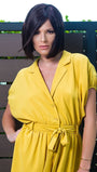 PLATINUM 107 by LOUIS FERRE in 2 DARKEST BROWN | Darkest Brown (This piece has been styled)