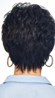 INSTINCT by Gabor in G2+ LICORICE MIST | Dimensional black slightly lighter at the front and slightly darker at the nape