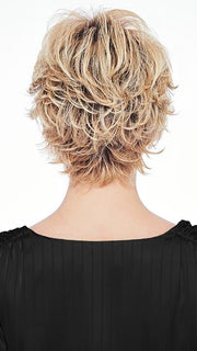 SS14/88 ROOTED GOLDEN WHEAT | Medium Blonde streaked with pale Gold highlights and dark roots