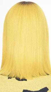 ITS-ALWAYS-SUNNY | Electric Yellow with Dark Brown Roots