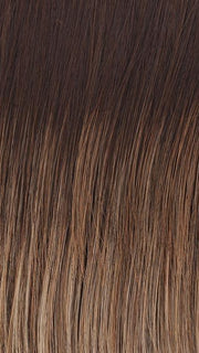 SS12/22 SHADED CAPPUCCINO | Light Golden Brown Evenly Blended with Cool Platinum Blonde Highlights and Dark Roots