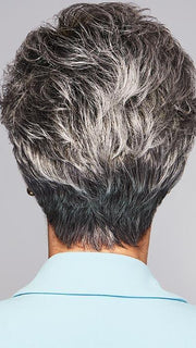 TRUE DEMURE by GABOR in GL44-66SS SUGARED NICKEL | Deep charcoal base blends into multi-dimensional tones of medium grey with steely white highlights