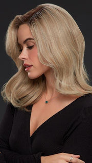 22F16S8 VENICE BLONDE | Light Ash Blonde and Light Natural Blonde Blend, Shaded with Medium Brown