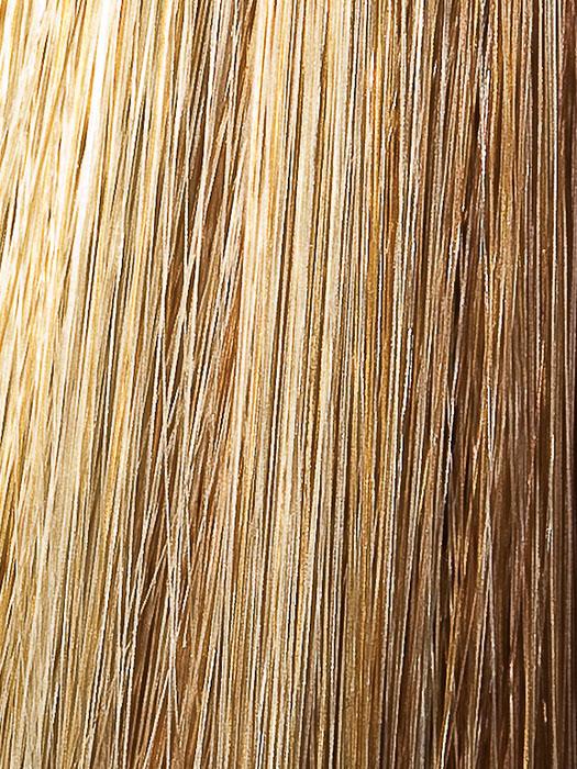 1425 HONEY GINGER | Dark Blonde base with Golden Blonde Frosted evenly throughout
