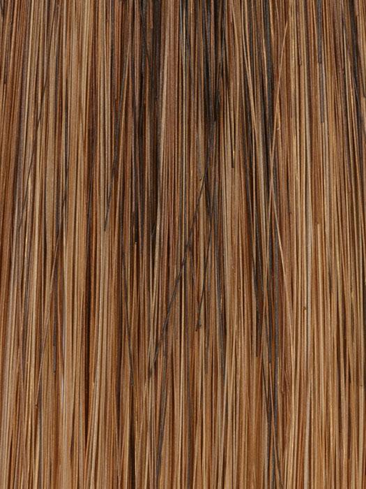 27/33 CHESTNUT | Medium Brown and Mahogany Brown blended and tipped with Red in the front and on top