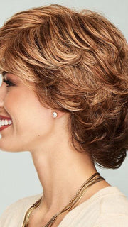 FORTUNE by Gabor in G31+ MANGO MIST | Understated red with lighter tones through the top and sides, progressing to a rich, darker nape
