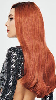 The gorgeous, red-orange hue will have you looking like you spent hours in a salon to achieve this vivid color