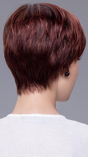 HOT FLAME ROOTED | Bright Cherry Red and Dark Burgundy mix with Dark Roots