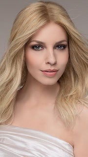 SPECTRA PLUS by ELLEN WILLE in SANDY-BLONDE-ROOTED | Medium Honey Blonde, Light Ash Blonde, and Lightest Reddish Brown blend with Dark Roots
