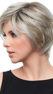 FS17/101S18 PALM SPRINGS BLONDE | Lt Ash Blonde w/ Pure White Natural Violet, Shaded w/ Dk Natural Ash Blonde