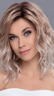 It's a cutting-edge style with loose beach waves