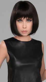 SUE MONO by ELLEN WILLE in ESPRESSO MIX | Darkest Brown base with a blend of Dark Brown and Warm Medium Brown throughout