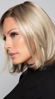 CAMERON LITE by Jon Renau in 22F16S8 VENICE BLONDE | Light Ash Blonde and Light Natural Blonde Blend, Shaded with Medium Brown