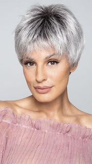 SERVING STYLE by Gabor in GL44-66SS SUGARED NICKEL | Deep Charcoal base blends into multi-dimensional tones of Medium Grey with Steely White Highlights