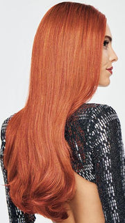With a lace front hairline and side monofilament part, this style looks so natural and stunning