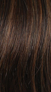 R829S GLAZED HAZELNUT | Rich Medium Brown with Ginger Highlights on Top