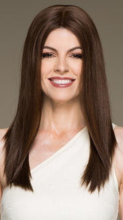 XENITA by ELLEN WILLE in CHOCOLATE MIX | Medium to Dark Brown base with Light Reddish Brown highlights