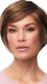 GABRIELLE by JON RENAU in FS6/30/27 TOFFEE TRUFFLE | Brown, Medium Red-Gold, Medium Red-Gold Blonde Blend with Medium Gold Blonde Bold Highlights